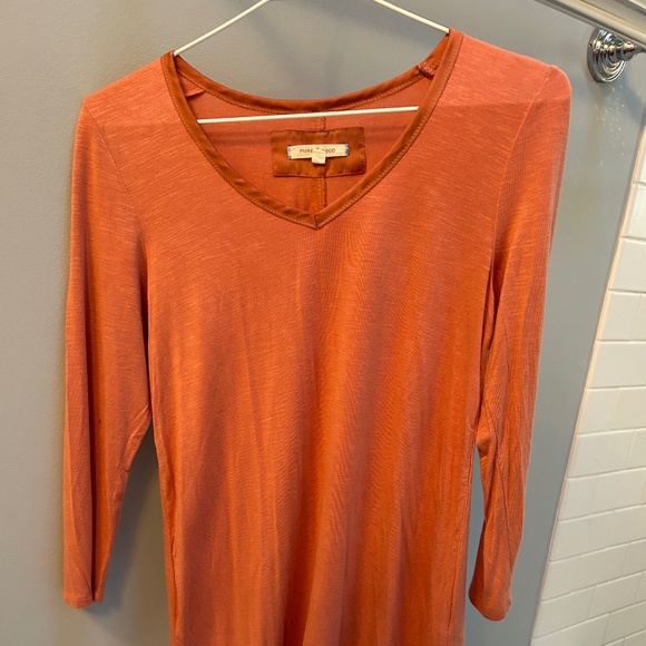 Pure + Good V-Neck Shirt - Picture 1 of 4